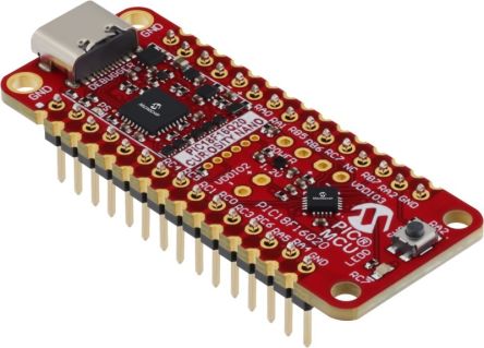 Microchip PIC18F16Q20 CURIOSITY NANO PCB Assembly Evaluation Board EV73T25A [EV73T25A]; 301-093
