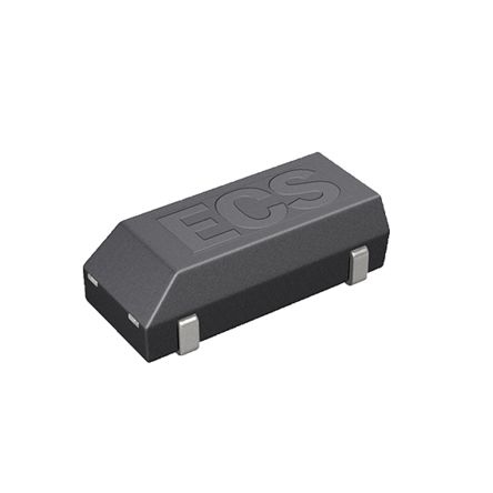 ECS Inc International 32.768kHz Crystal Oscillator SMD 4-Pin 8 x 3.8mm [ECS-.327-6-17X-TR]; 301-272