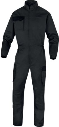 Delta Plus Dark Grey Reusable Overall, M [M2CO3GGTM]; 301-799