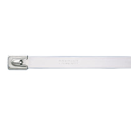 Panduit Cable Tie Assemblies, , 679mm x 7.9 mm, Metallic 316 Stainless Steel, Pk-50 [MLT8H-LP316]; 301-835