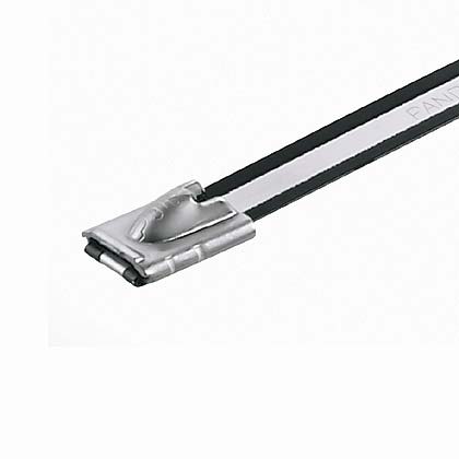 Panduit Cable Tie Assemblies, , 201mm x 8.1 mm, Black 316 Stainless Steel, Pk-50 [MLTC2H-LP316]; 301-840