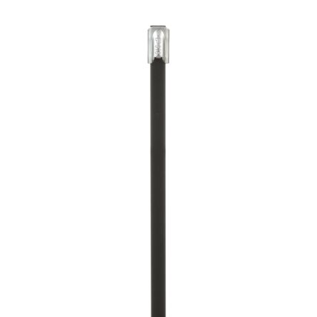 Panduit Cable Tie Assemblies, , 201mm x 4.6 mm, Black 316 Stainless Steel, Pk-100 [MLTFC2S-CP316]; 301-846