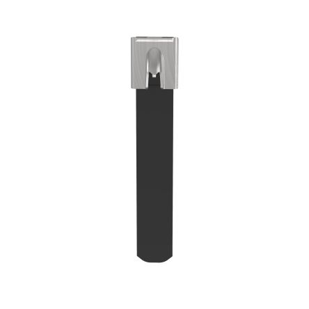 Panduit Cable Tie Assemblies, , 434mm x 16.1 mm, Black 316 Stainless Steel, Pk-50 [MLTFC4SH-LP316]; 301-852