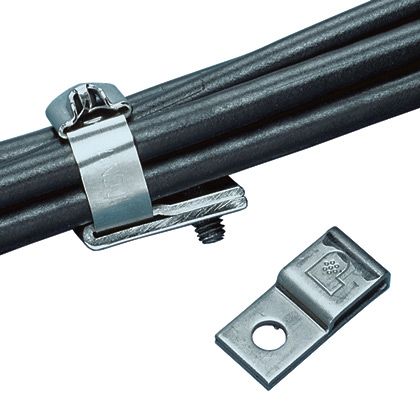 Panduit Natural Cable Tie Mount 50.3 mm x 22.81mm, 9.5mm Max. Cable Tie Width [MTM1H25-C]; 301-862