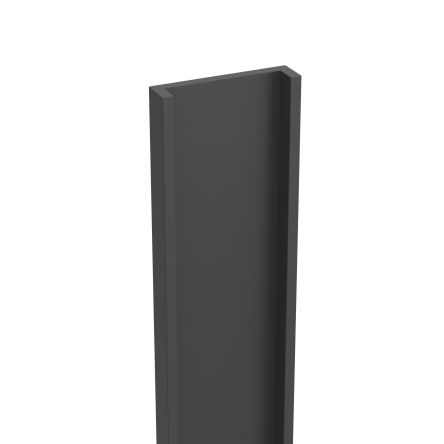 Panduit Cable Tie Assemblies, Cable Cleat Cushion Sleeve, 30.5m x 26.8 mm, Black TPU, Pk-1 [PCSLSH-B-CR]; 301-868