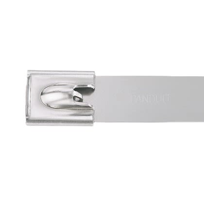 Panduit Cable Tie Assemblies, , 912mm x 16 mm, Natural 316 Stainless Steel, Pk-50 [MLT10SH-LP316]; 301-879