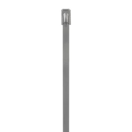 Panduit Cable Tie Assemblies, , 259mm x 4.6 mm, Metallic 304 Stainless Steel, Pk-20 [MLT2.7S-CP]; 301-884