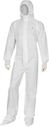 Delta Plus White Disposable Coverall, XXL [DT223XX]; 302-108