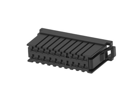 TE Connectivity, Dynamic 3000 Receptacle PCB Connector Housing, 3.81mm Pitch, 20 Way, 2 Row Horizontal [178289-8]; 302-534