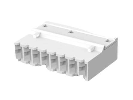 TE Connectivity, RAST 5 IDC Connectors Receptacle PCB Connector Housing, 5mm Pitch, 8 Way, 1 Row Vertical [928343-8]; 302-550