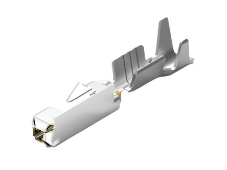 TE Connectivity MQS Silver Uninsulated Spade Connector, Tab Terminal, 63mm Tab Size [5-963715-5]; 302-565
