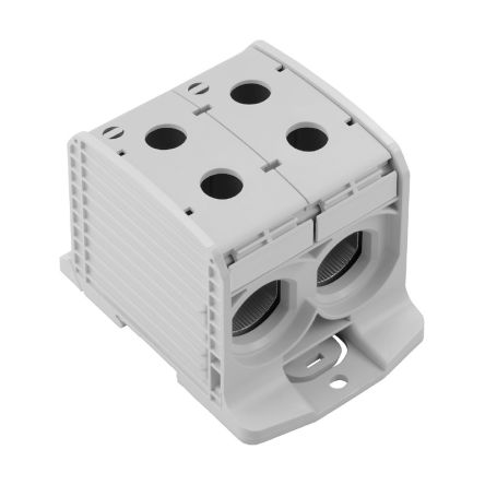 Weidmüller 2502900000 WPD Series Light Grey, 35 → 300mm², 1-Level, Screw Termination, ATEX, IECEx [2502900000]; 303-128