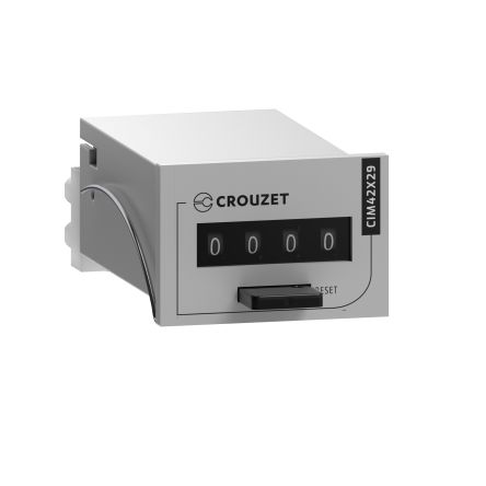 Crouzet CIM Impulse Counter, 4 Digit Mechanical, 48 V dc [99774414]; 303-134