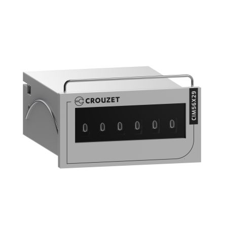 Crouzet CIM Impulse Counter, 6 Digit Mechanical, 48 V dc [99774604]; 303-142
