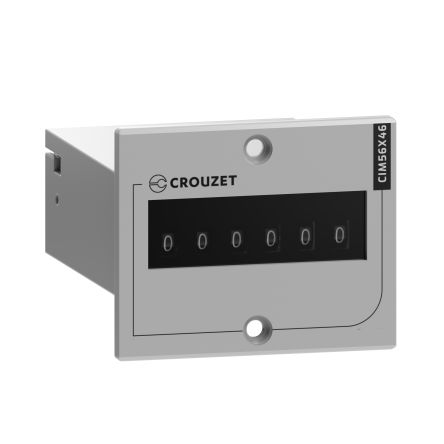 Crouzet CIM Impulse Counter, 6 Digit Mechanical, 230 V ac [99775609]; 303-164