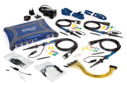 Pico Technology 3000E Series, 350MHz Mixed Signal Oscilloscope, 4 Analogue Channels, 16 Digital Channels [PicoScope 3417E MSO]; 303-246