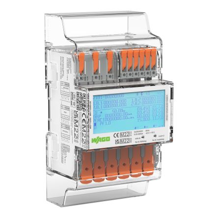 WAGO LCD Energy MeterEnergy Meter [879-3000]; 303-317
