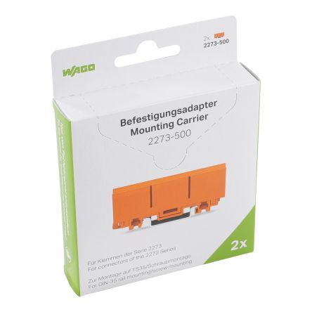 WAGO, 221 Mounting Carrier for use with Terminal Bloack [2273-500/995-002]; 303-320