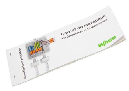 WAGO, 8000 Marking Label for use with Marking Label [8000-100/1000-1000]; 303-389