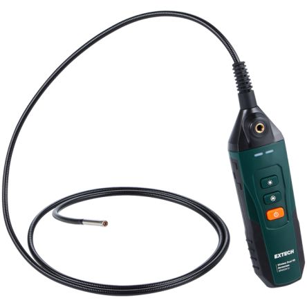 Extech BR450W-D 5.5mm probe Inspection Camera, 1.5m Probe Length, 1280 x 720pixels Resolution, LED Illumination [BR450W-D]; 303-406
