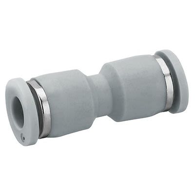 EMERSON ? AVENTICS QR1-S-RSK Series Straight Fitting, Push In 10 mm to Push In 10 mm, Push-in Connection Style, [2121510000]; 303-448
