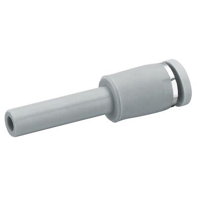 EMERSON ? AVENTICS QR1-S-RED Series Straight Fitting, Push In 8 mm to Push In 12 mm, Push-in Connection Style, [2121712080]; 303-451