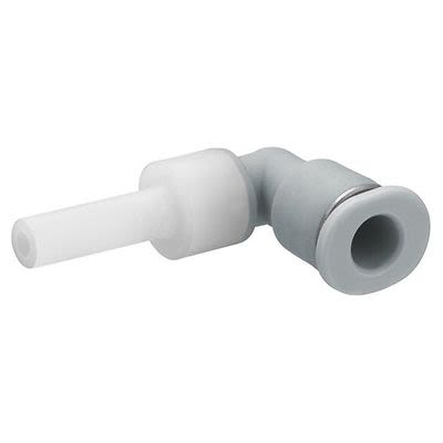 EMERSON ? AVENTICS QR1-S-MVA Series Elbow Fitting, Push In 6 mm to Push In 6 mm, Push-in Connection Style, R412005441 [R412005441]; 303-483