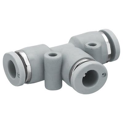 EMERSON ? AVENTICS QR1-S-RTK Series T Fitting, Push In 12 mm to Push In 12 mm, Push-in Connection Style, 2121112000 [2121112000]; 303-619