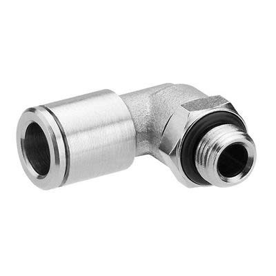 EMERSON ? AVENTICS QR2-S-RVT Series Elbow Fitting, G 1/4 to Push In 10 mm, Threaded Connection Style, 1823391718 [1823391718]; 303-689