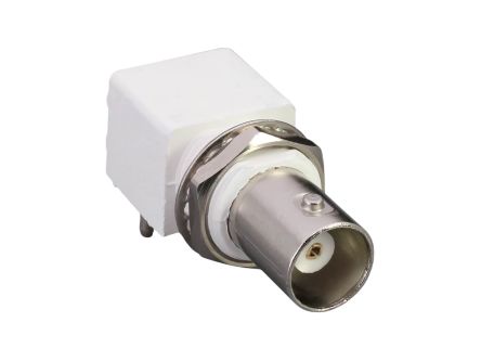 Linx, Jack PCB BNC Connector, 50Ω, Through Hole Termination, Straight Body [CONBNC002]; 304-770