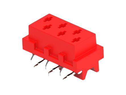 TE Connectivity Vertical FPC Connector, 6-Contact [188275-6]; 304-783