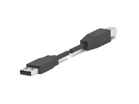 TE Connectivity , Male USB A to Male USB B [1487594-2]; 304-843