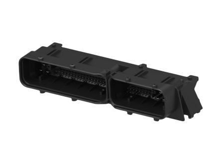 TE Connectivity Horizontal PCB PCB Header, 121 Contact(s), 2.54 mm Pitch, 5 Row(s), Shrouded [1241434-1]; 304-926
