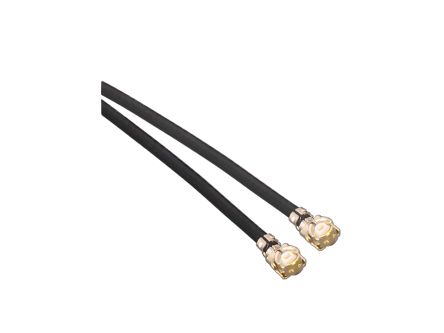 Linx Male UMCC to Male UMCC, 100mm, 1.37mm Coaxial, Terminated50 Ω [CSG-UFFR-100-UFFR]; 304-928