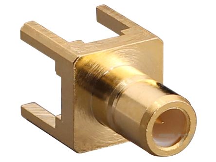 Linx, Jack Board Mount SMB Connector, 50Ω, Solder, Through Hole Termination, Straight Body [CONSMB001-G]; 304-957