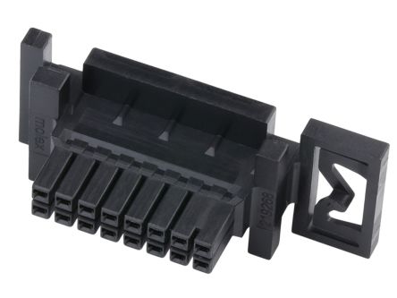 Molex, 219268 Receptacle Housing Plug, 2.5mm Pitch, 10 Way, 2 Row [2192681210]; 309-100