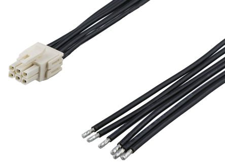 Molex 6 Way Female Micro-Fit+ Pigtail Cable assembly, 150mm [2262632062]; 309-169