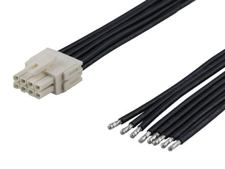 Molex 8 Way Female Micro-Fit+ Pigtail Cable assembly, 150mm [2262632082]; 309-175