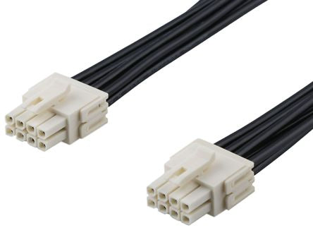 Molex 4 Way Female Micro-Fit+ to 4 Way Female Micro-Fit+ Cable assembly, 300mm [2261992043]; 309-184