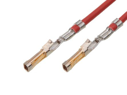 Molex Female SL to Female SL Pre-Crimped Lead, 75mm, 24AWG, Red [2196802121]; 309-236