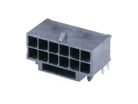 Molex 219116 Series Right Angle Through Hole PCB Header, 16 Contact(s), 3 mm Pitch, 2 Row(s), Shrouded [2191161161]; 309-286