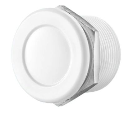 RS PRO Illuminated Piezo Switch, Momentary (NO), SPST, IP69, Flexible Wire, 0.2A, -20 to 70°C White [0]; 309-318
