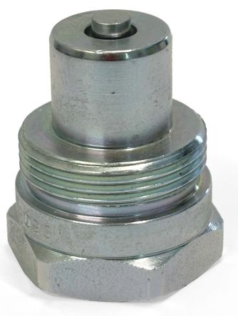 RS PRO Steel Female Hydraulic Quick Connect Coupling, NPT 3/8 Female [0]; 309-345