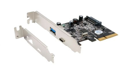 Exsys 2 Port PCIe USB 3.2 Serial Card [EX-12002-2]; 309-424