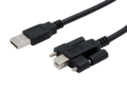 Exsys USB 2.0, Male USB A to Male USB B, 5m [EX-K1545V]; 309-430
