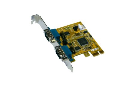 Exsys 2 Port PCIe RS232 Serial Card [EX-44042-2]; 309-468
