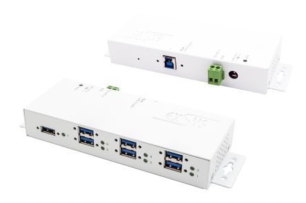 Exsys 7 Port USB 3.2  Hub, USB Bus Powered, 178 x 59 x 25mm [EX-1189HMVS-3W]; 309-554