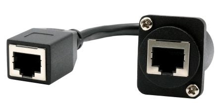 Exsys RJ45 Female Female to RJ45 Female Female Interface Adapter [EX-49160]; 309-564