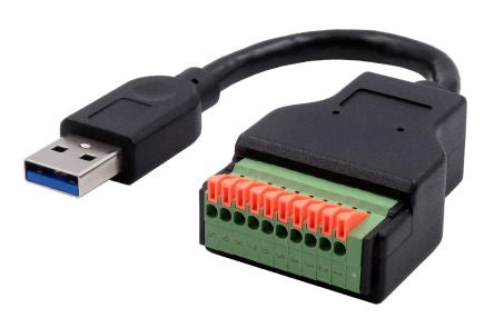 Exsys Terminal Block USB A Male Interface Adapter [EX-49127]; 309-567