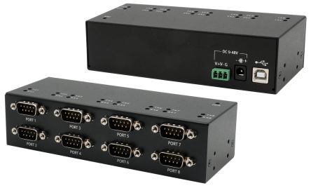 Exsys USB B Female Female to RS232 Male Male Interface Adapter [EX-13078HM]; 309-610
